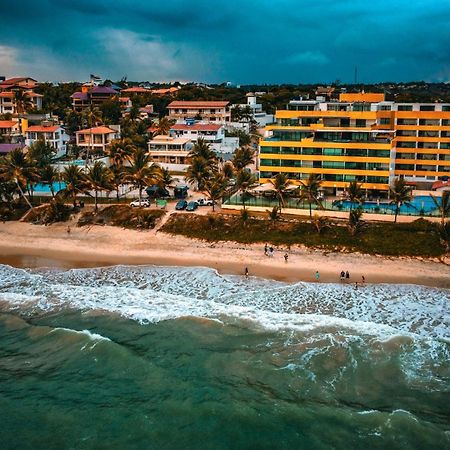 Praia Tabatinga Ap Beira Mar Com Vista Deslumbrante Da Praia جاكوما المظهر الخارجي الصورة