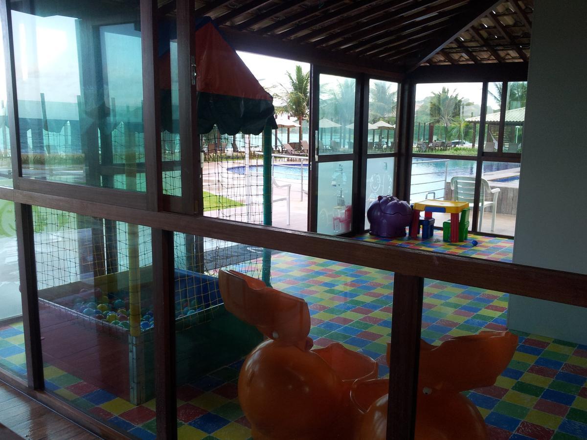 Praia Tabatinga Ap Beira Mar Com Vista Deslumbrante Da Praia جاكوما المظهر الخارجي الصورة