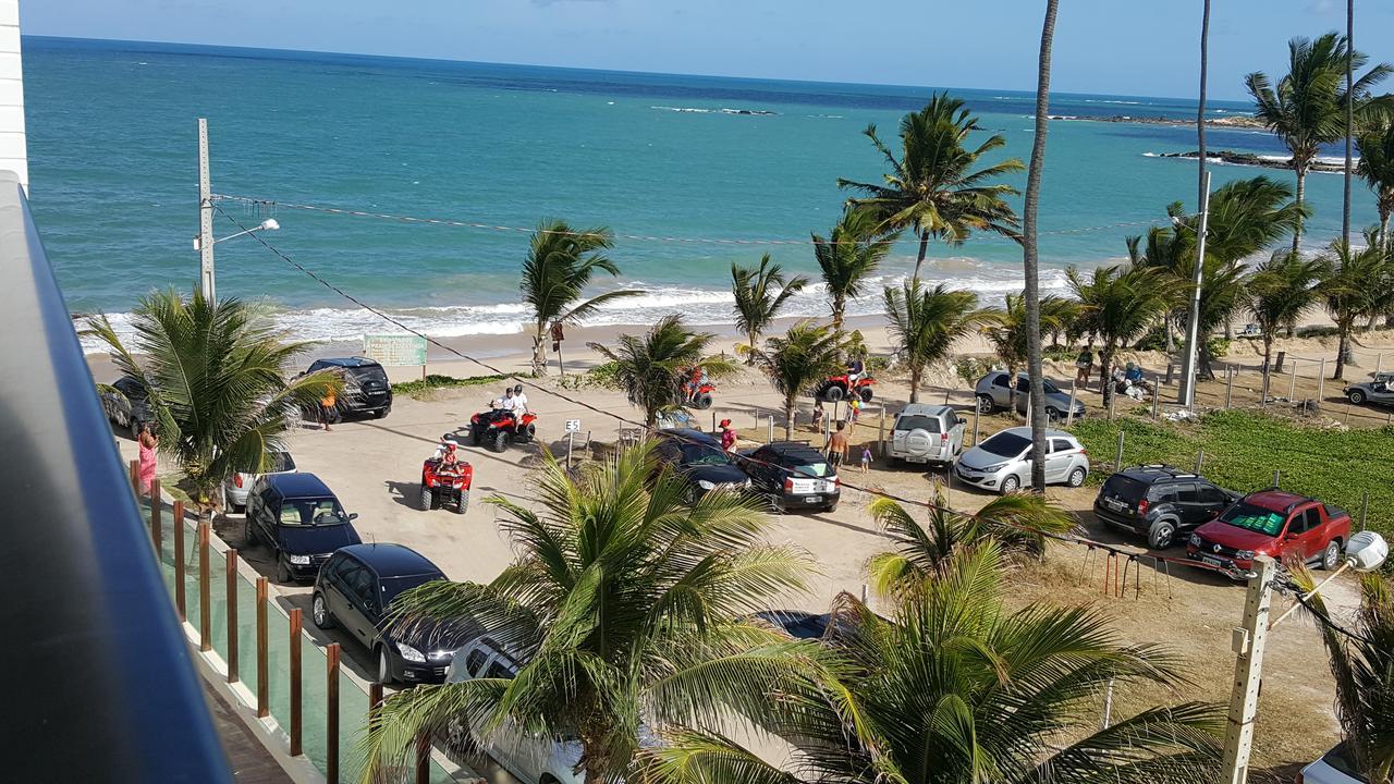 Praia Tabatinga Ap Beira Mar Com Vista Deslumbrante Da Praia جاكوما المظهر الخارجي الصورة