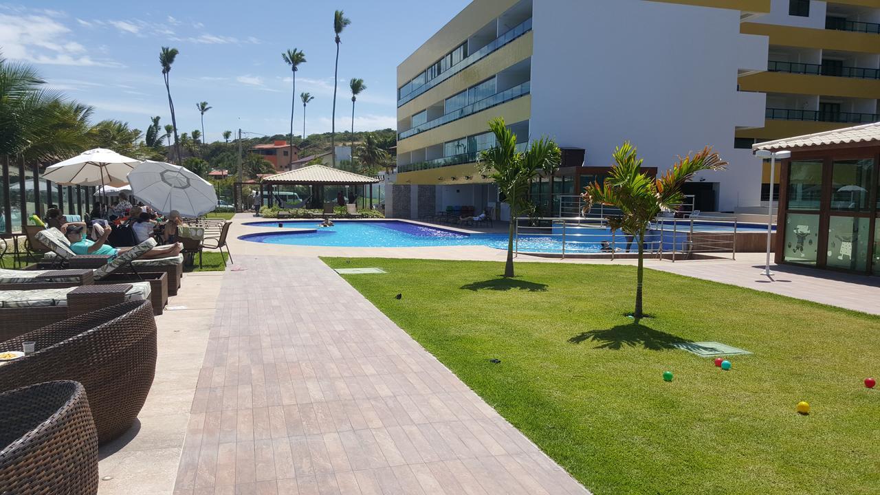 Praia Tabatinga Ap Beira Mar Com Vista Deslumbrante Da Praia جاكوما المظهر الخارجي الصورة