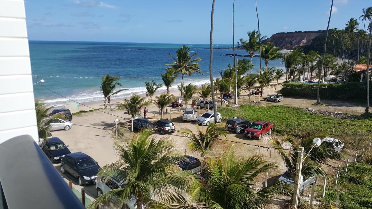 Praia Tabatinga Ap Beira Mar Com Vista Deslumbrante Da Praia جاكوما المظهر الخارجي الصورة